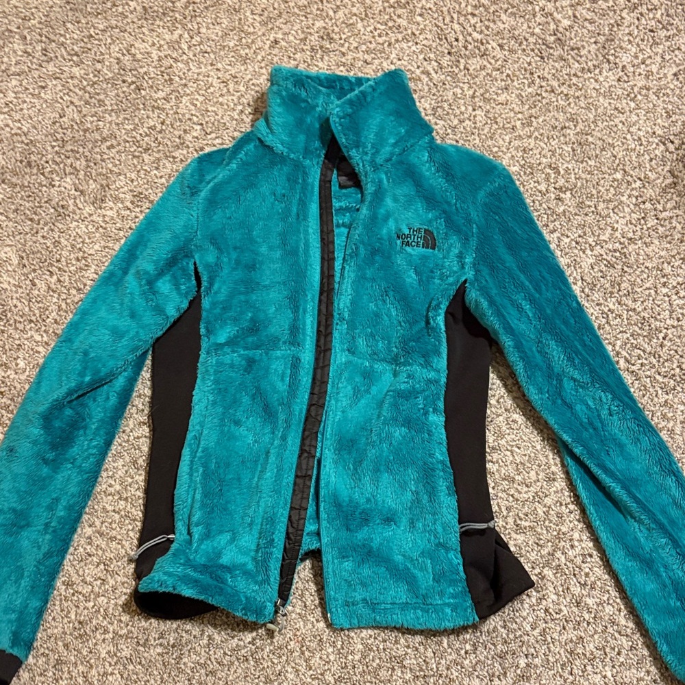 The North Face Turquoise Fleece Jacket